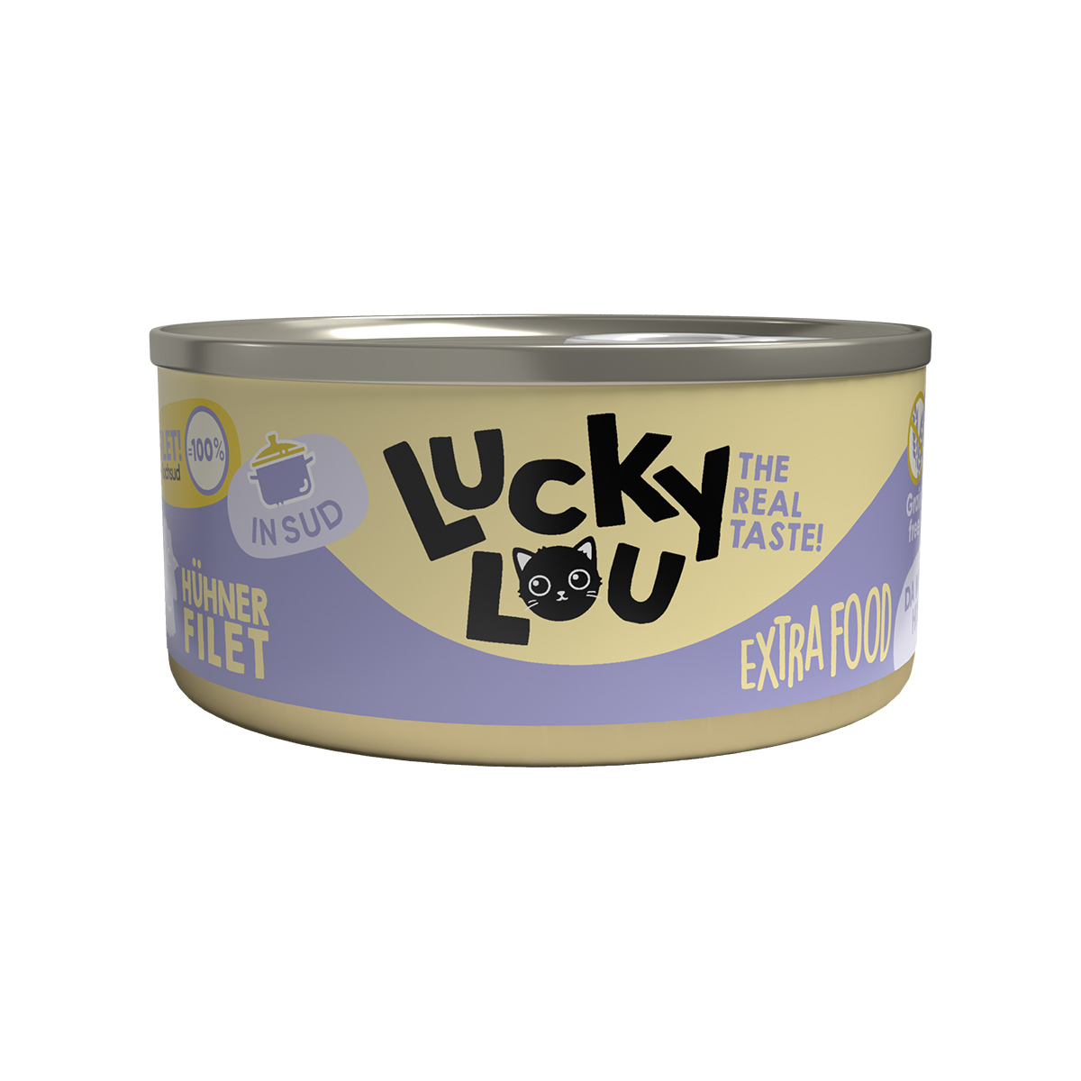 Levně Lucky Lou Extrafood kuřecí filet ve vývaru 18 × 70 g