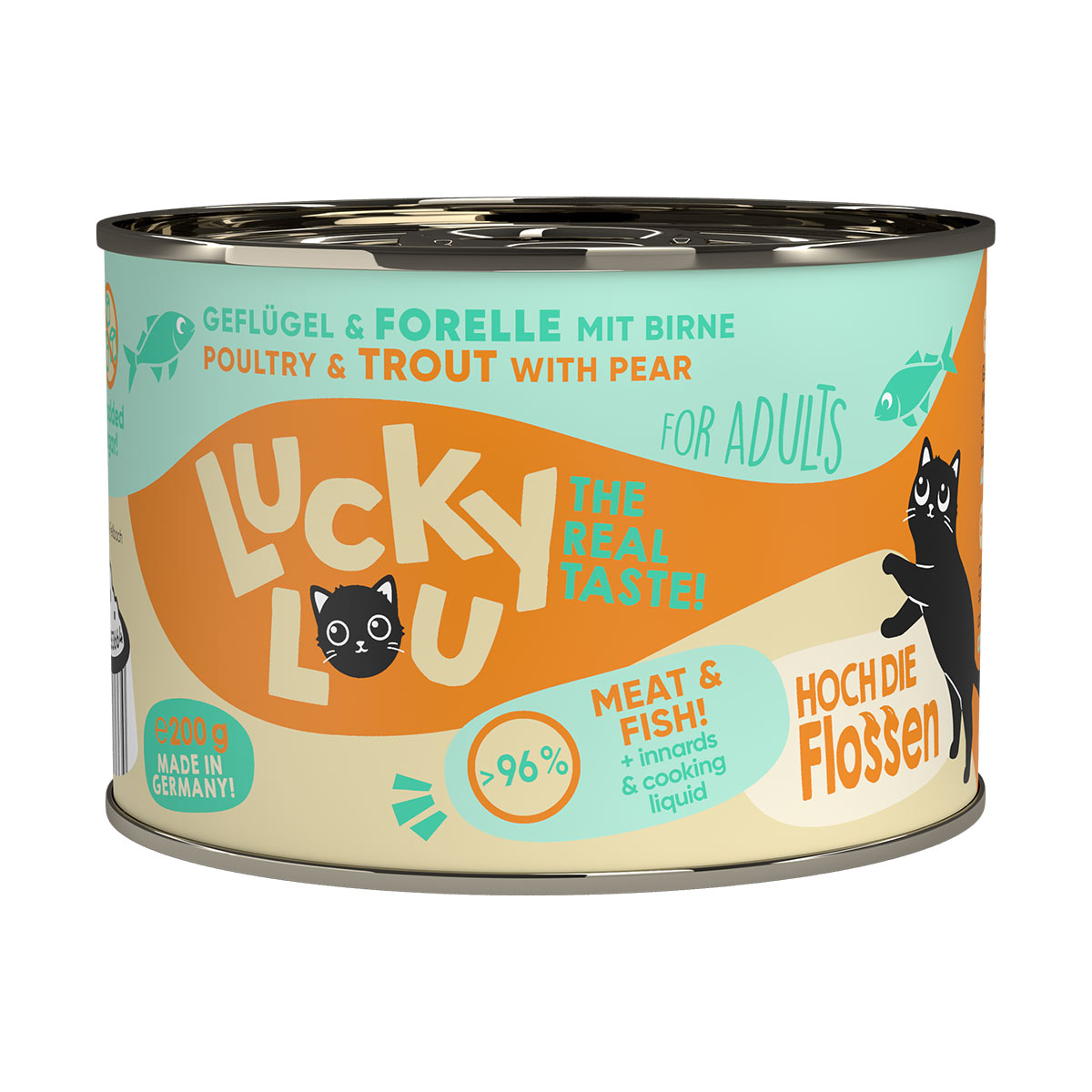 Lucky Lou Lifestage Adult drůbež a pstruh 6× 200 g