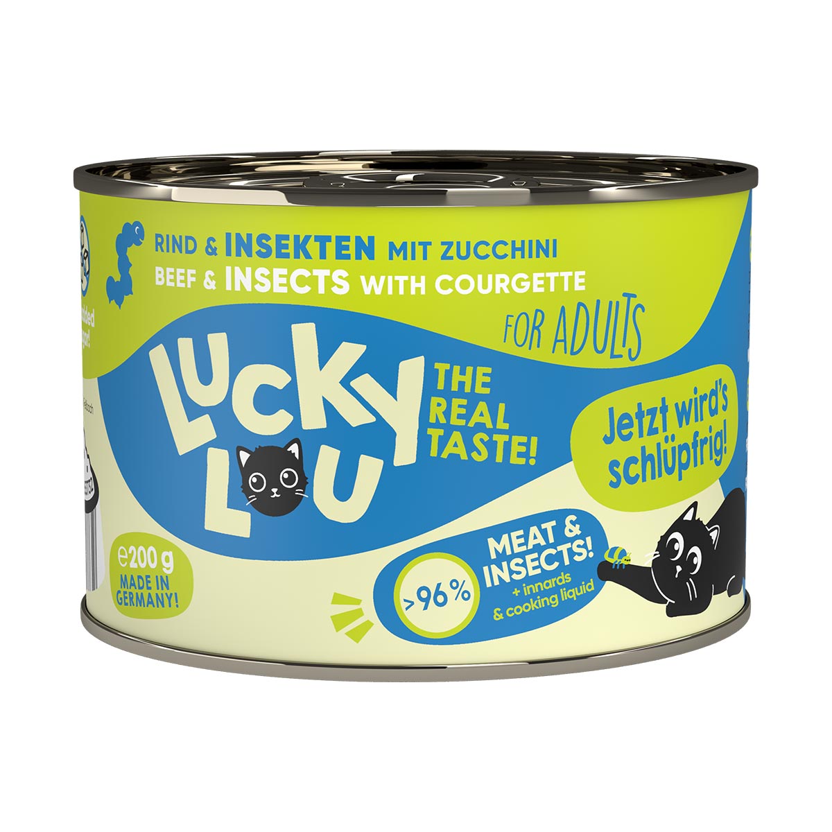 Lucky Lou Lifestage Adult hovězí maso a hmyz 24 × 200 g