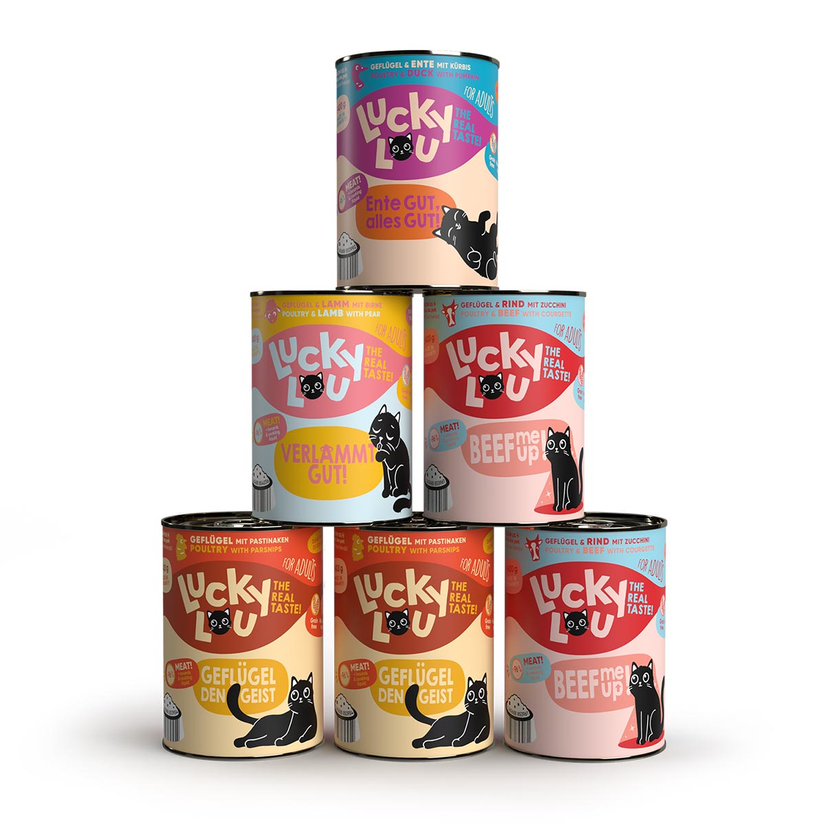 Lucky Lou Lifestage Adult Tasty mix 6 × 400 g