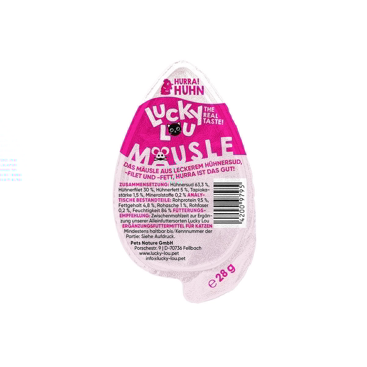 Lucky Lou Mäusle Huhn