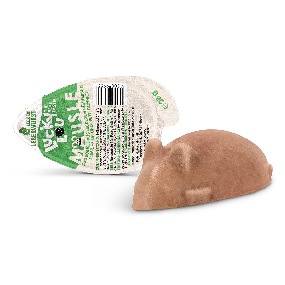 Lucky Lou Mäusle Leberwurst 28g