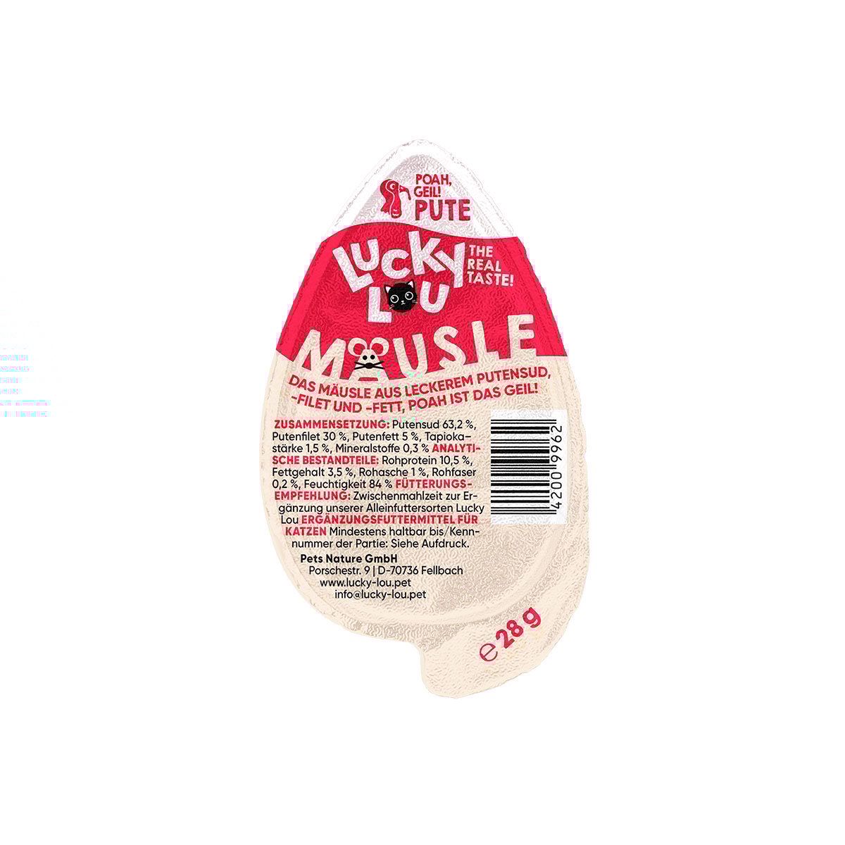 Lucky Lou Mäusle Pute