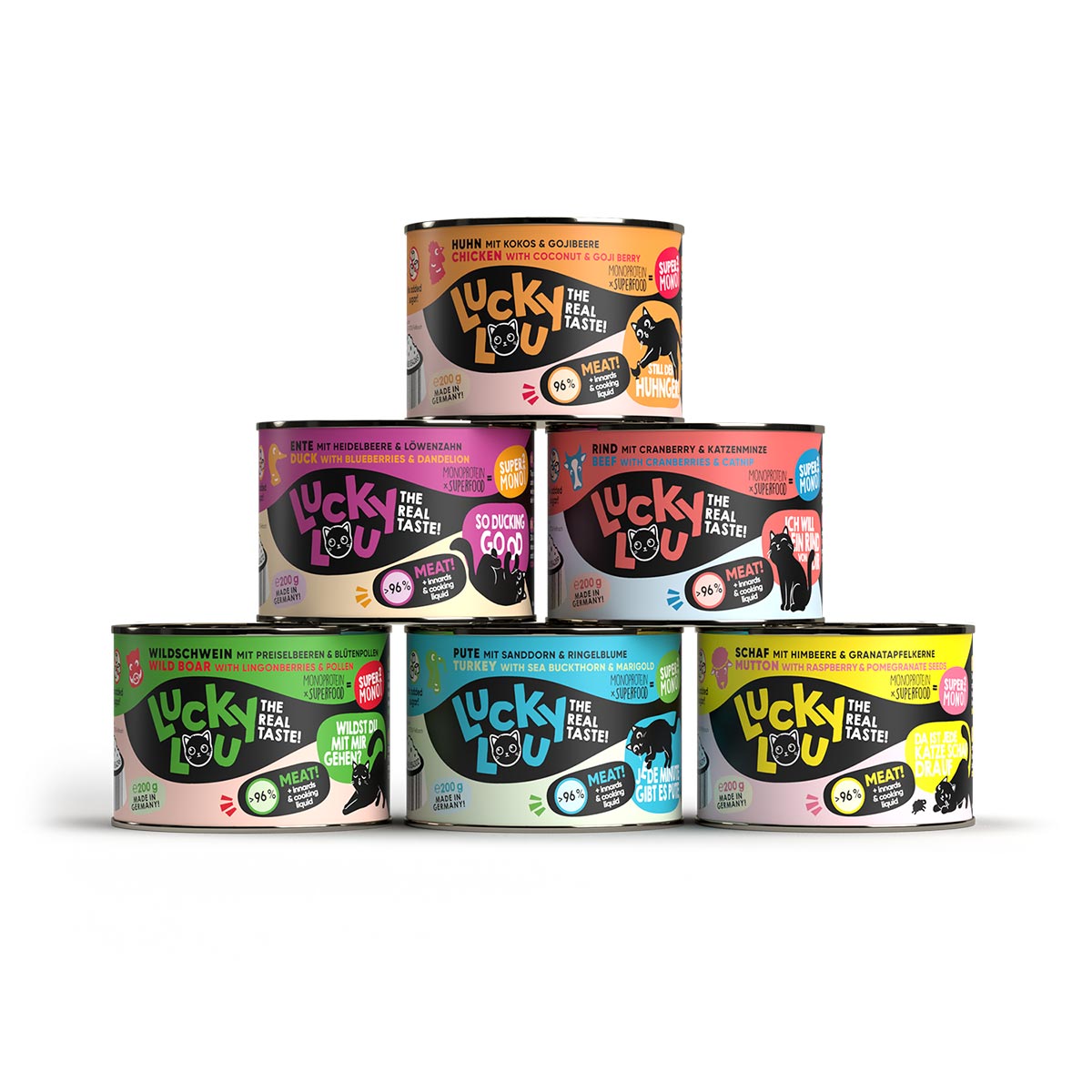 Lucky Lou SuperMono² multipack 6 × 200 g