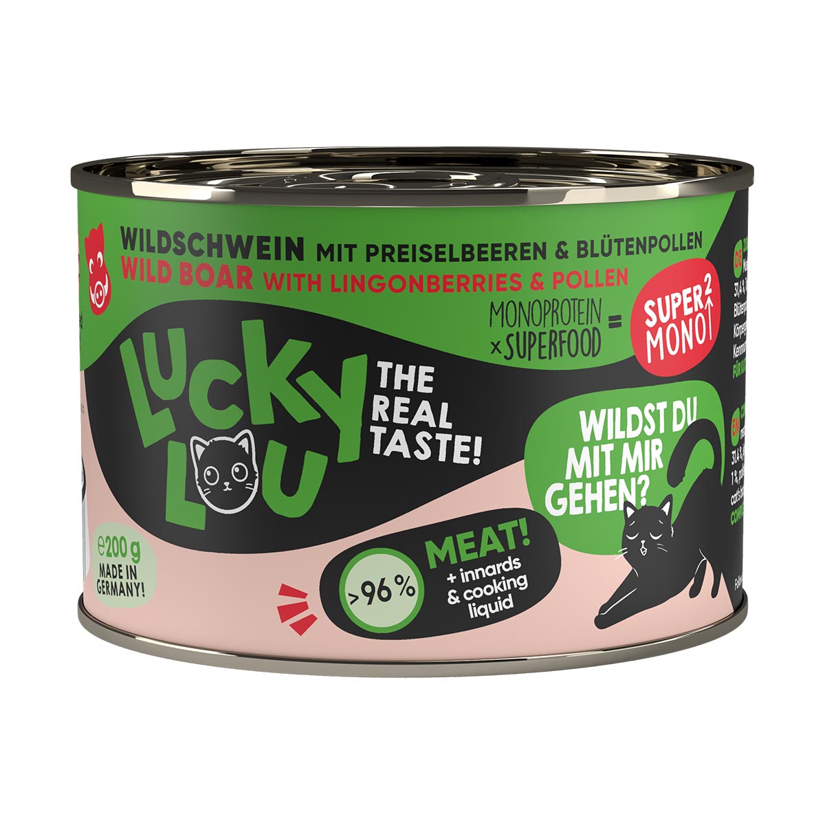 Lucky Lou SuperMono² kančí maso 24 × 200 g