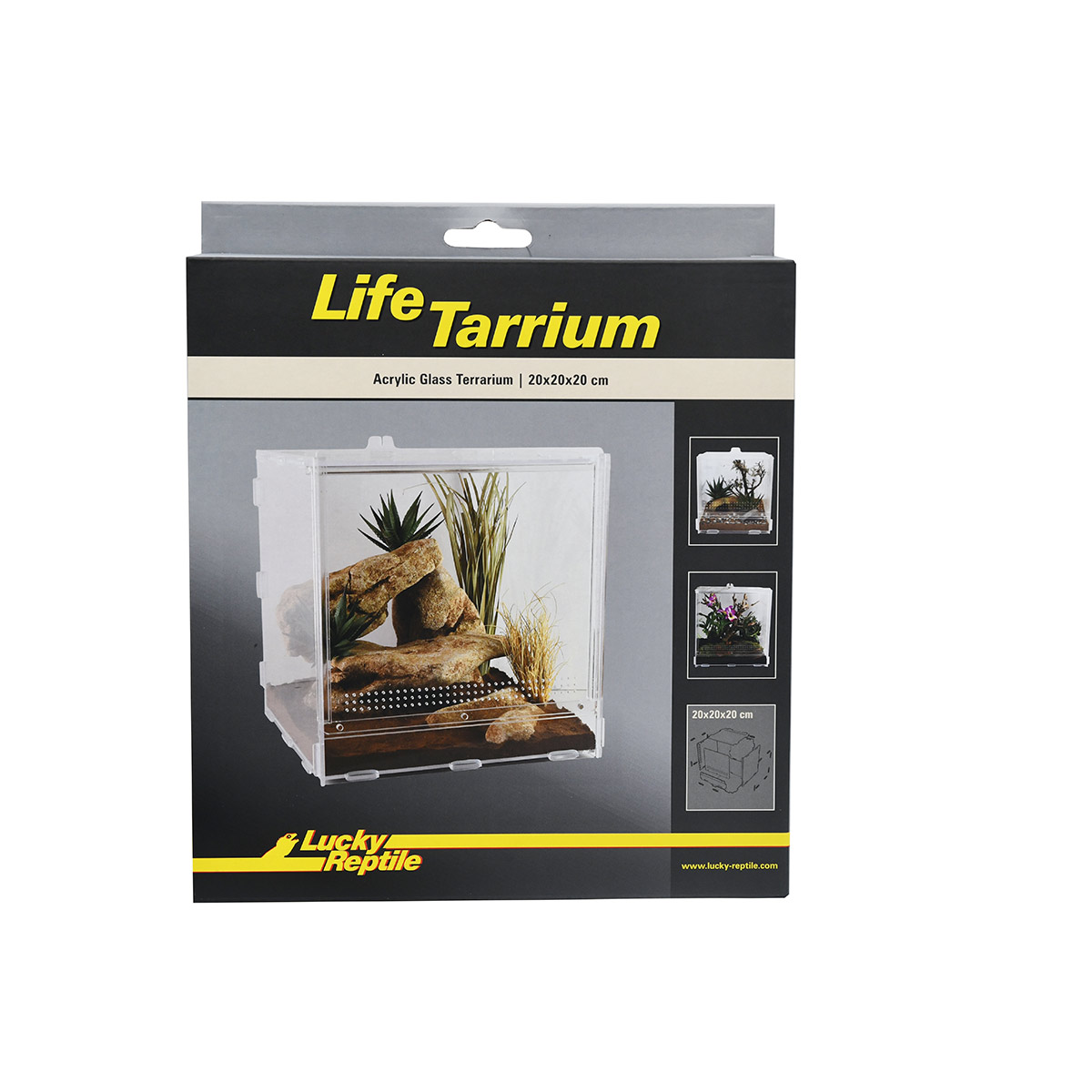 Lucky Reptile LifeTarrium z akrylu M - 20 × 20 × 20 cm