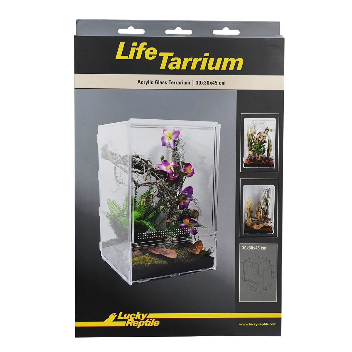 Lucky Reptile LifeTarrium z akrylu XL - 30 × 30 × 45 cm