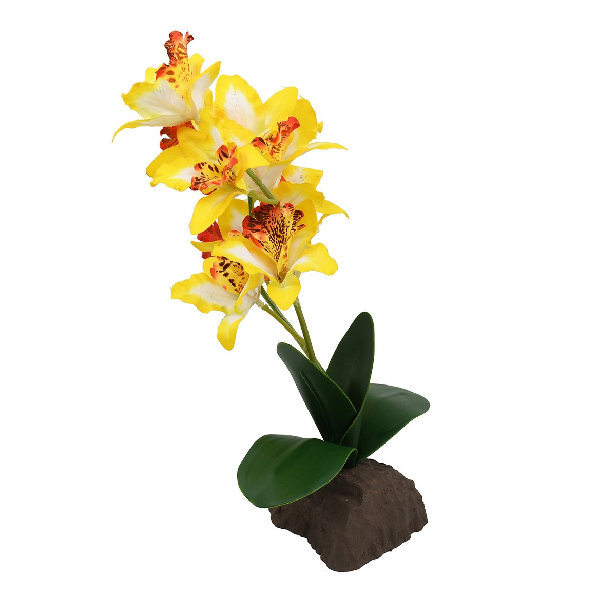 Lucky Reptile Orchidee groß gelb 35 cm