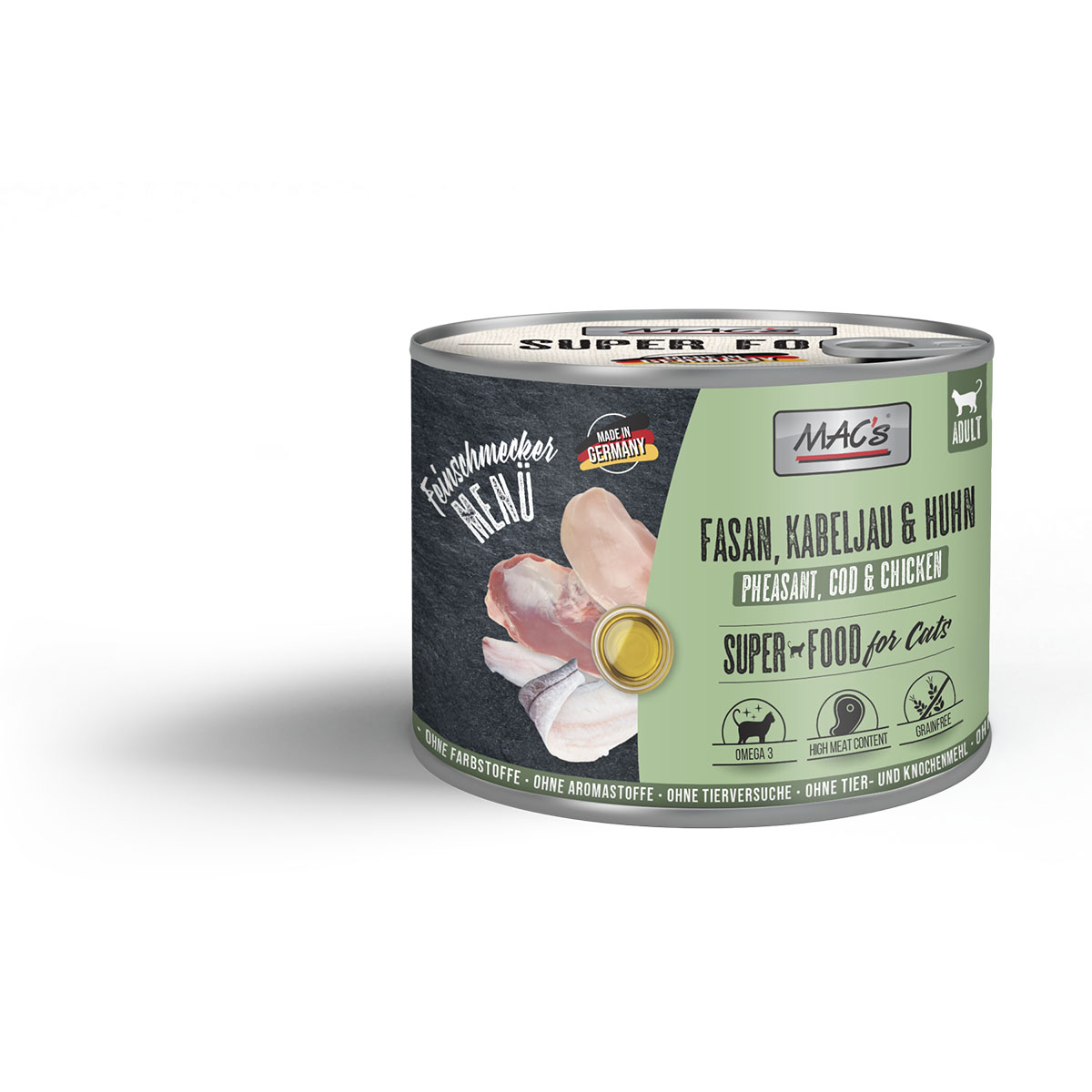 MAC's Cat Feinschmecker Fasan, Kabeljau &amp; Huhn