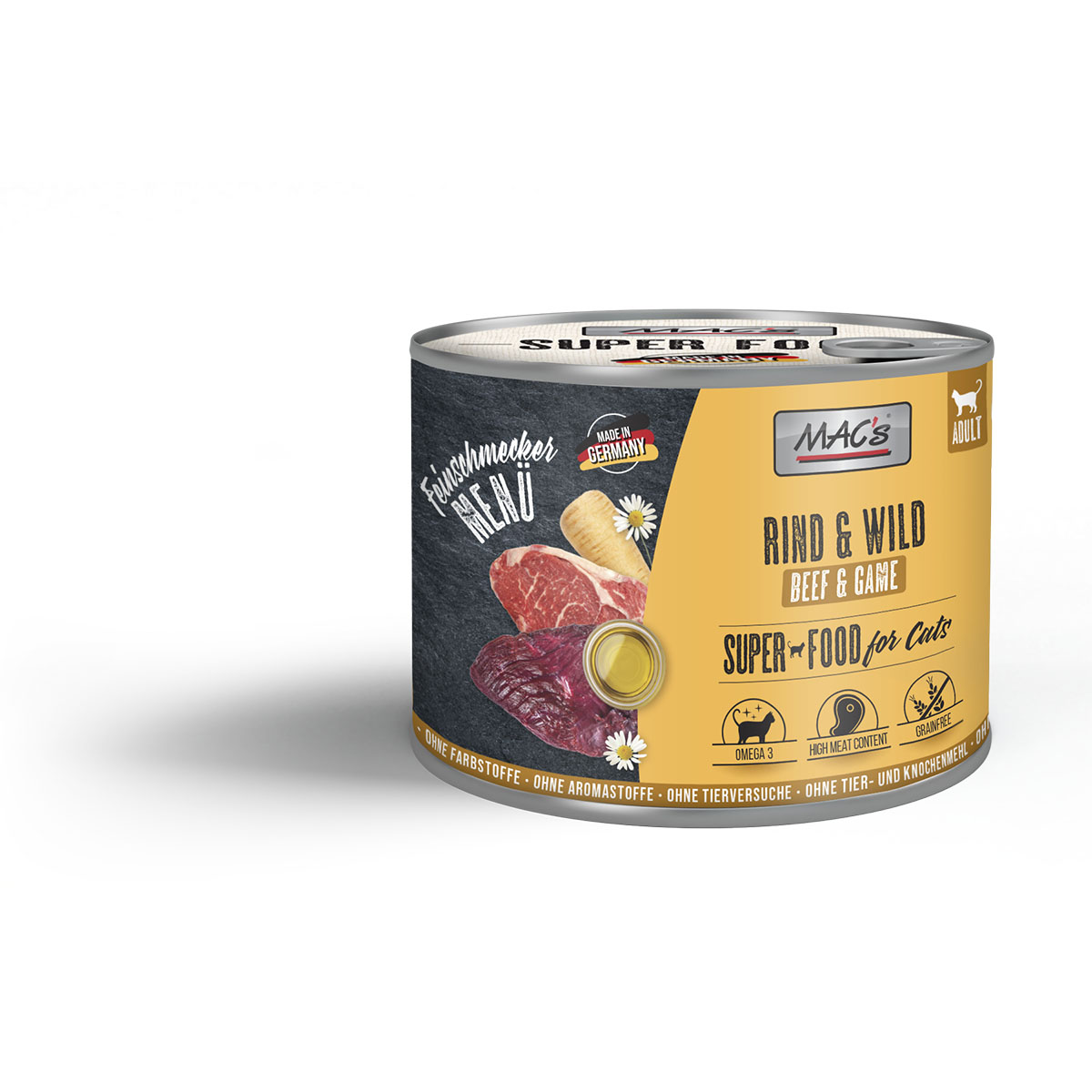 MAC's Cat Feinschmecker Rind & Wild