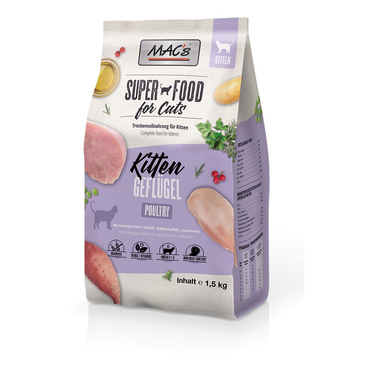 MAC's Cat Kitten Geflügel