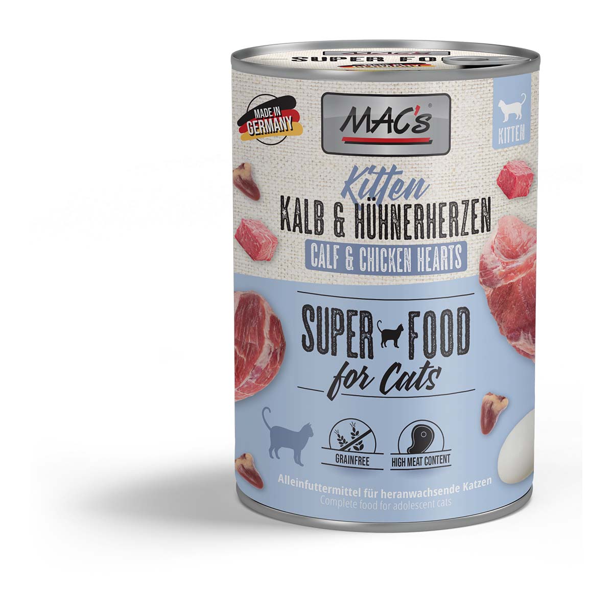 MAC's Cat Kitten Kalb &amp; Hühnerherzen