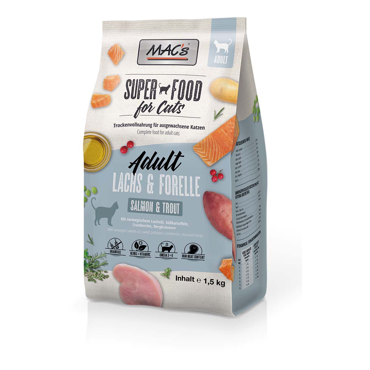 MAC's Cat Adult Lachs & Forelle