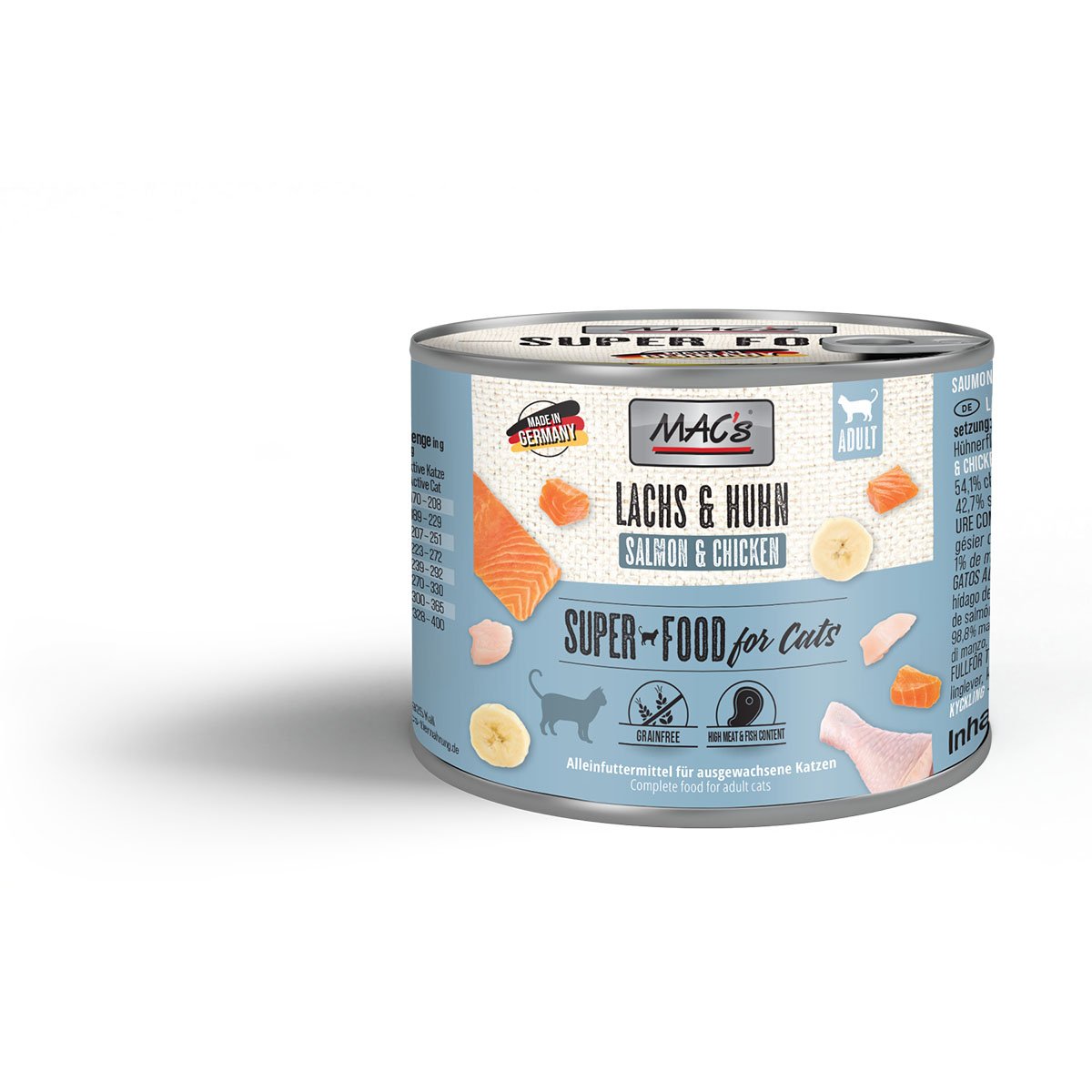 MAC's Cat Fleischmenü Lachs und Hühnchen