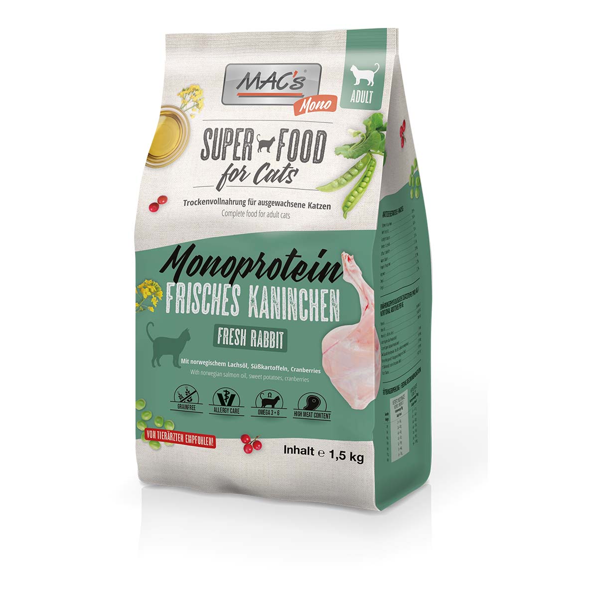 MAC's Cat Adult Mono Kaninchen