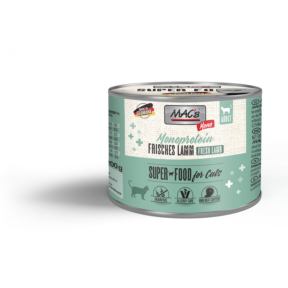 MAC's Cat Mono sensitive Lamm