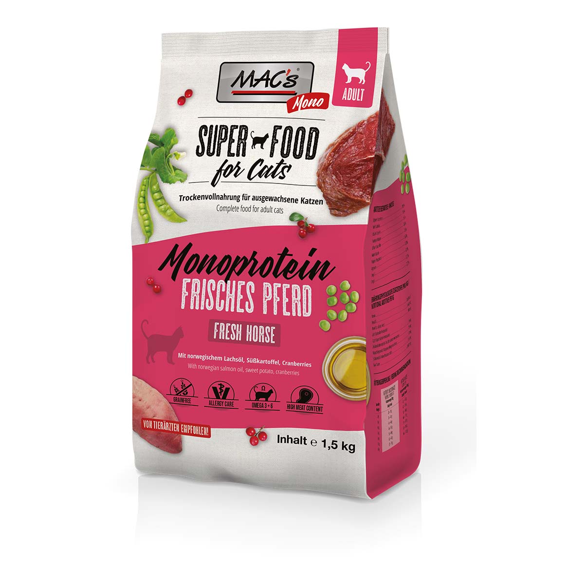 MAC's Cat Adult Mono Pferd