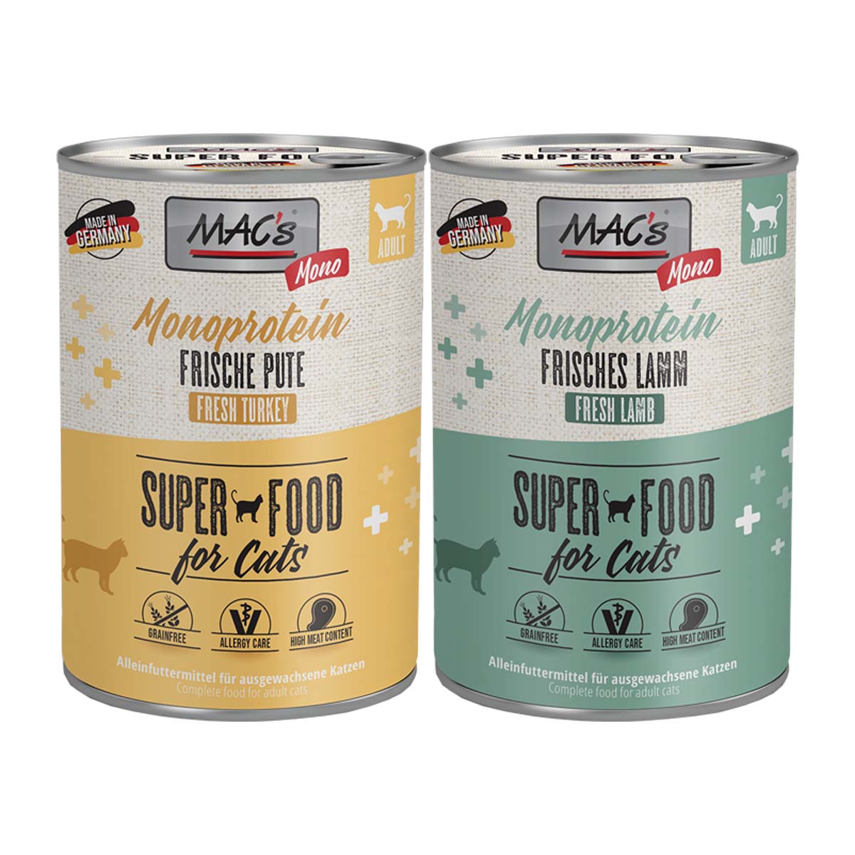 MAC's Cat Mono sensitive 24x400g Mixpaket