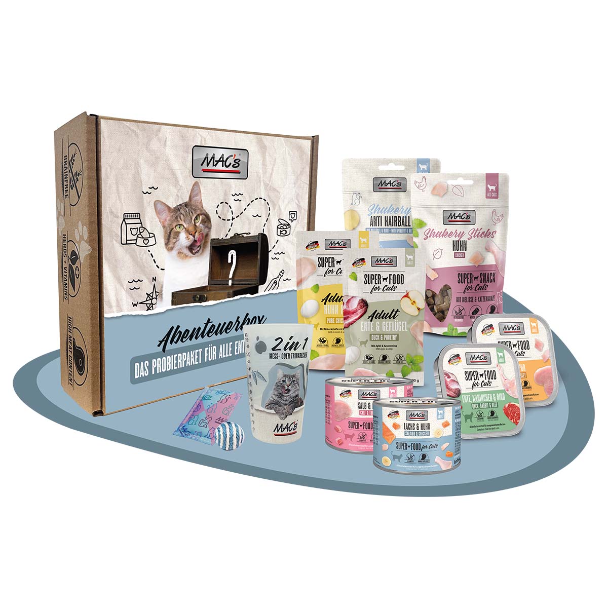 MAC's CAT Abenteuerbox nass