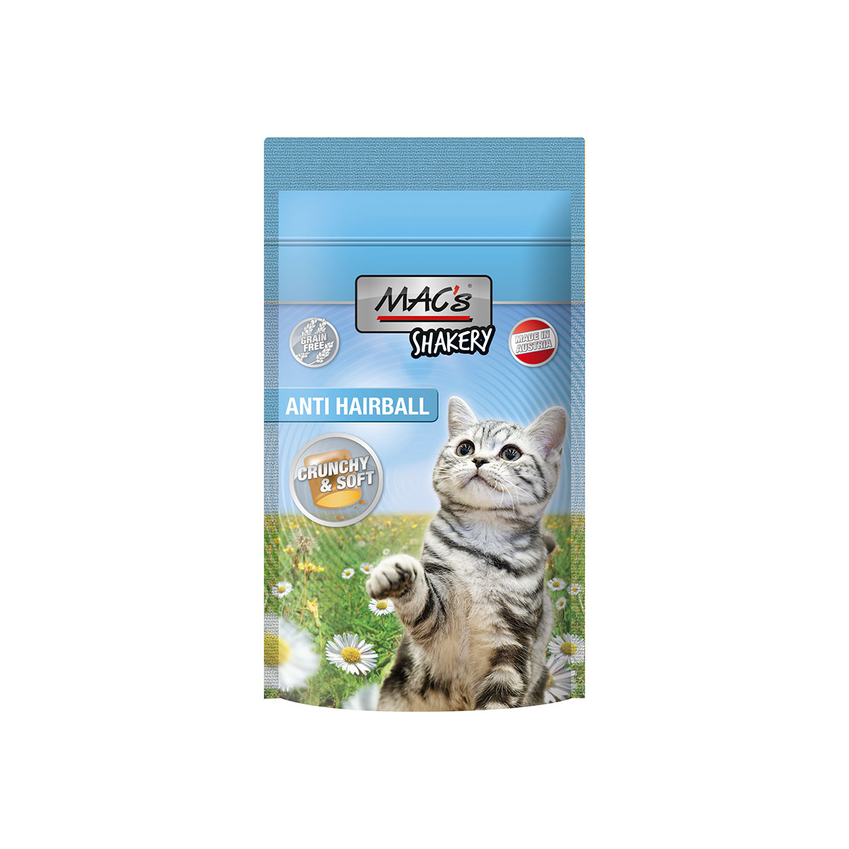 MAC's Cat Shakery Anti-Hairball pamlsky 3 × 60 g