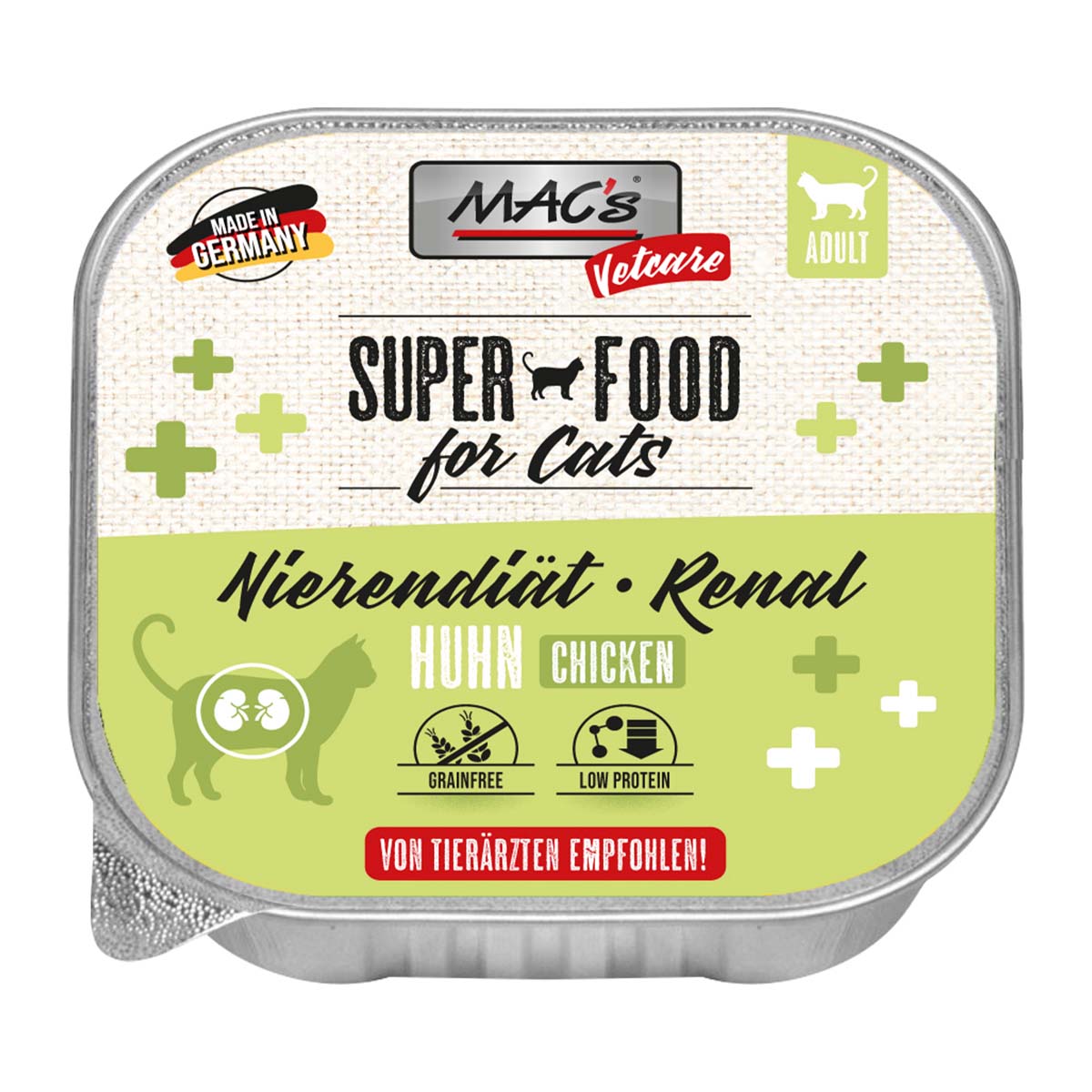 Levně MAC's CAT Vetcare Nierendiät kuře 16 × 100 g