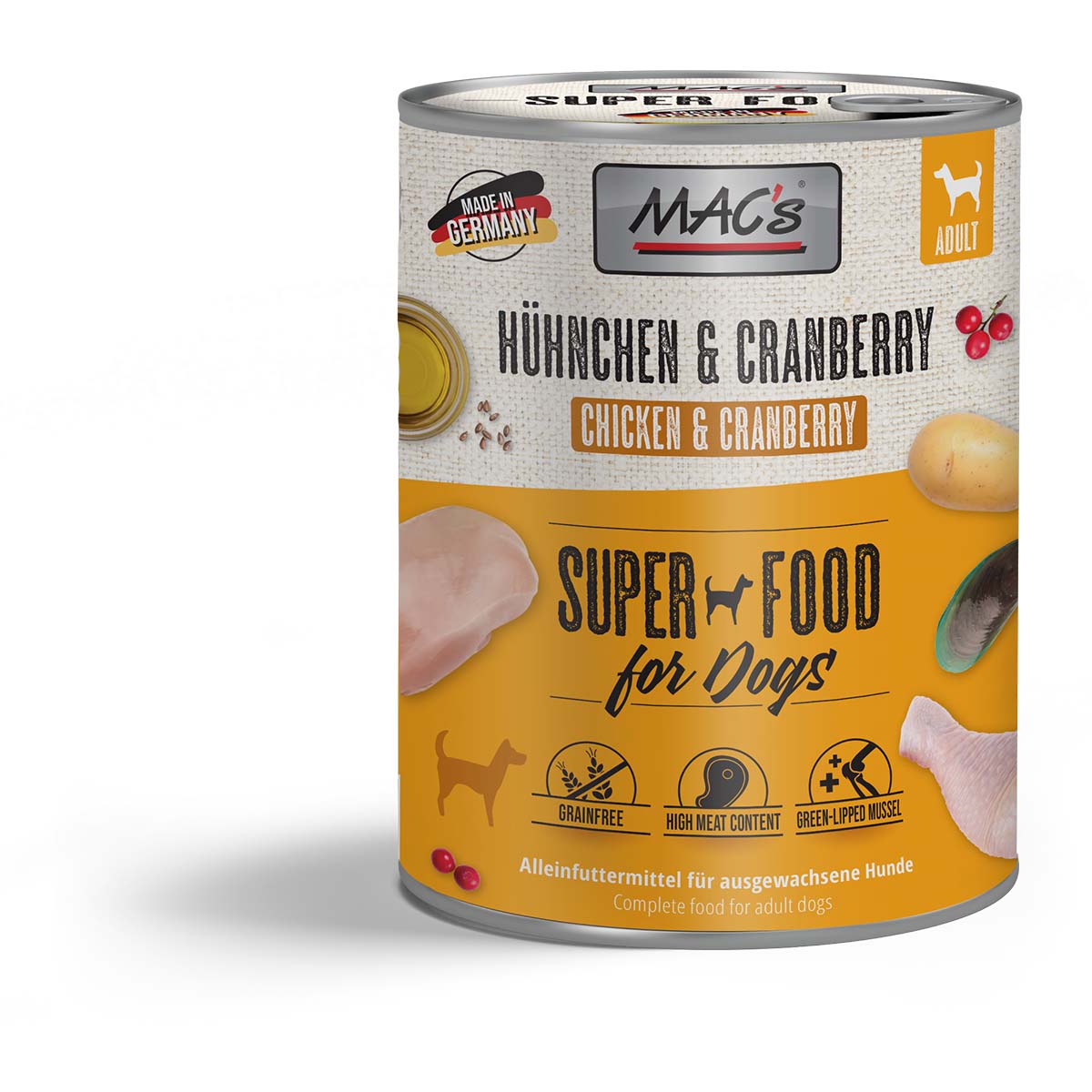 MAC's Dog Hühnchen und Cranberry