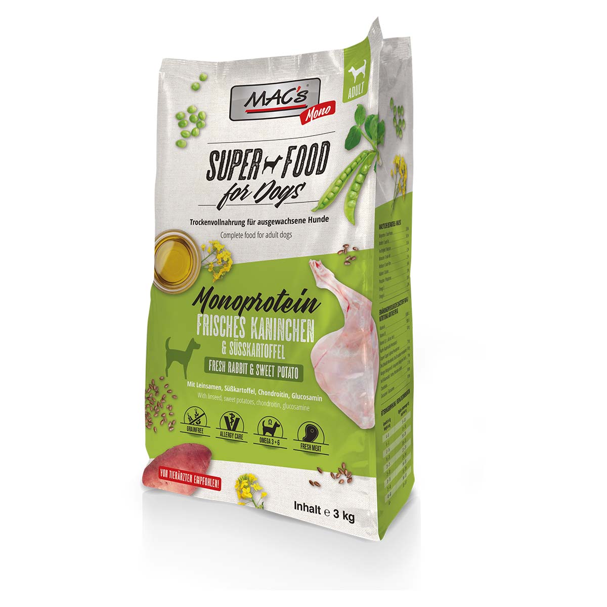 MAC's Dog Mono Frisches Kaninchen