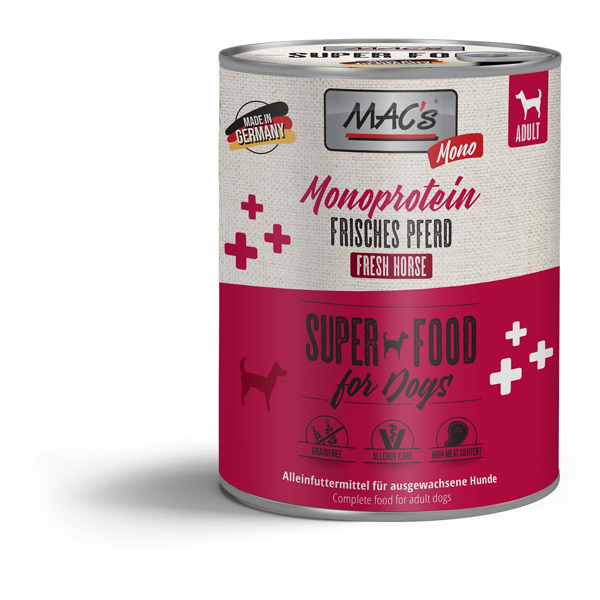MAC's DOG Monoprotein Frisches Pferd