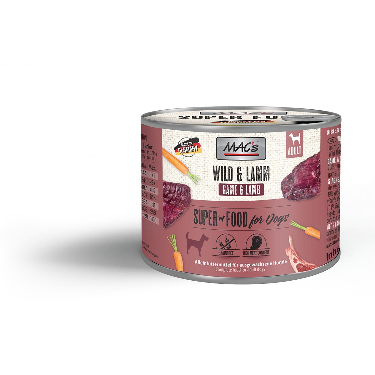 MAC's Dog Wild und Lamm