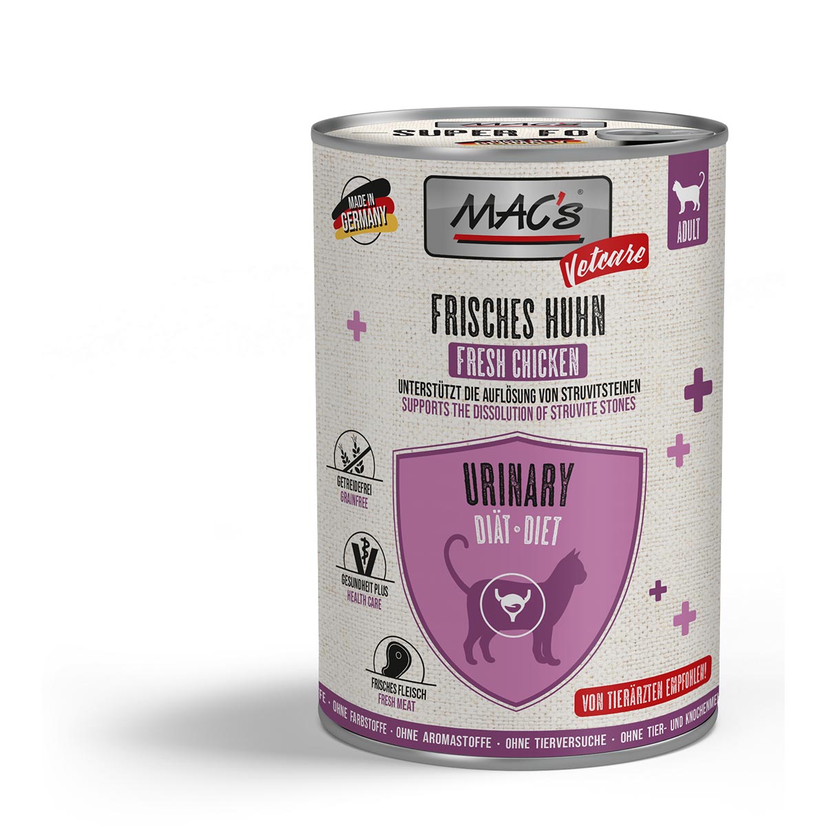 MAC's CAT Vetcare Urinary Huhn