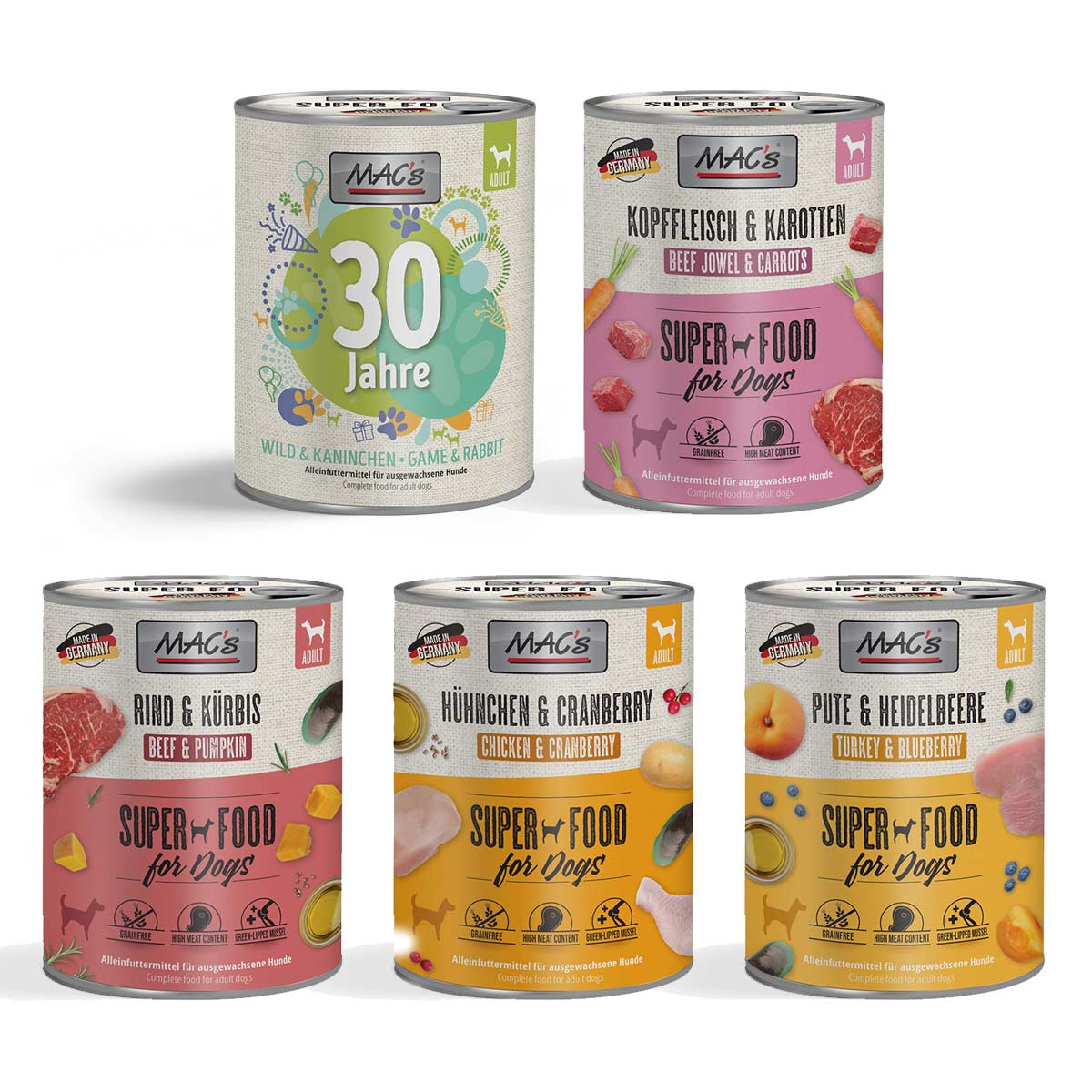 MAC's Dog Multipack 