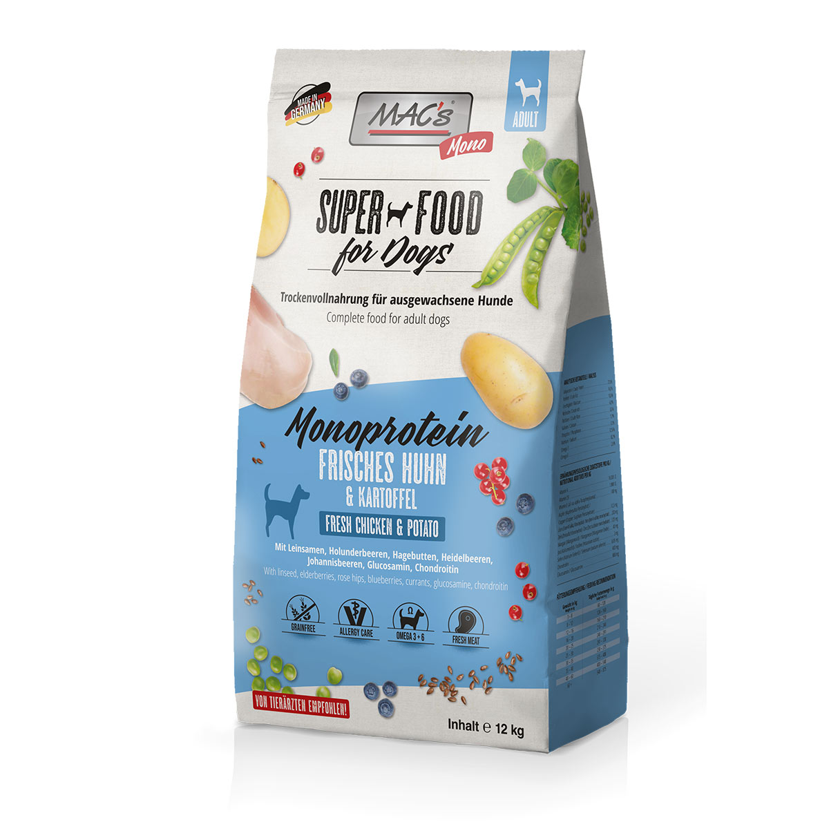 MAC's DOG Mono kuře 12 kg