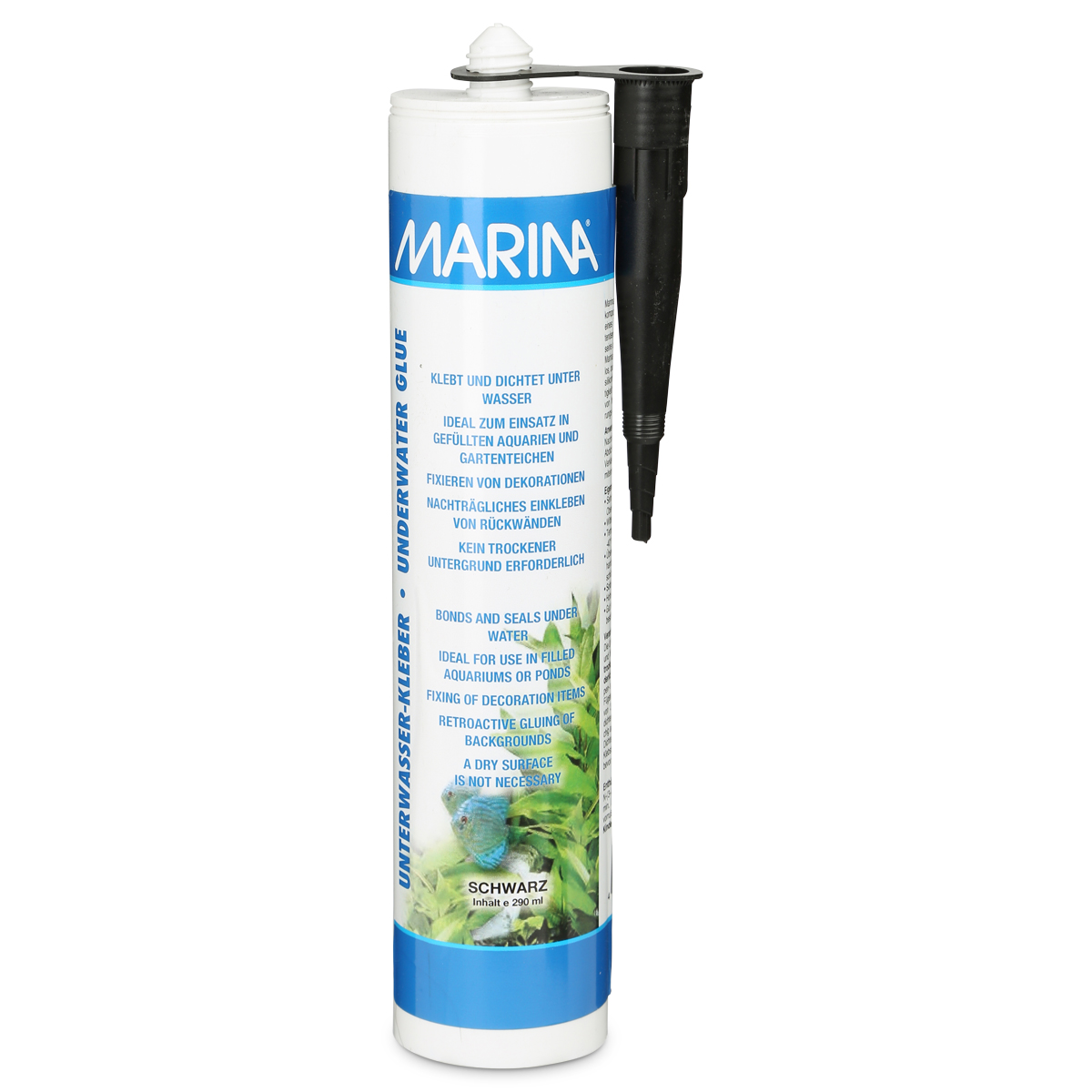 Marina podvodní lepidlo 290 ml, černé