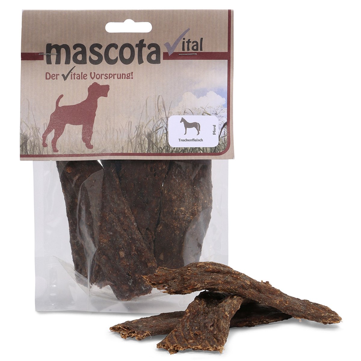 Mascota vital koňské sušené maso 100 g