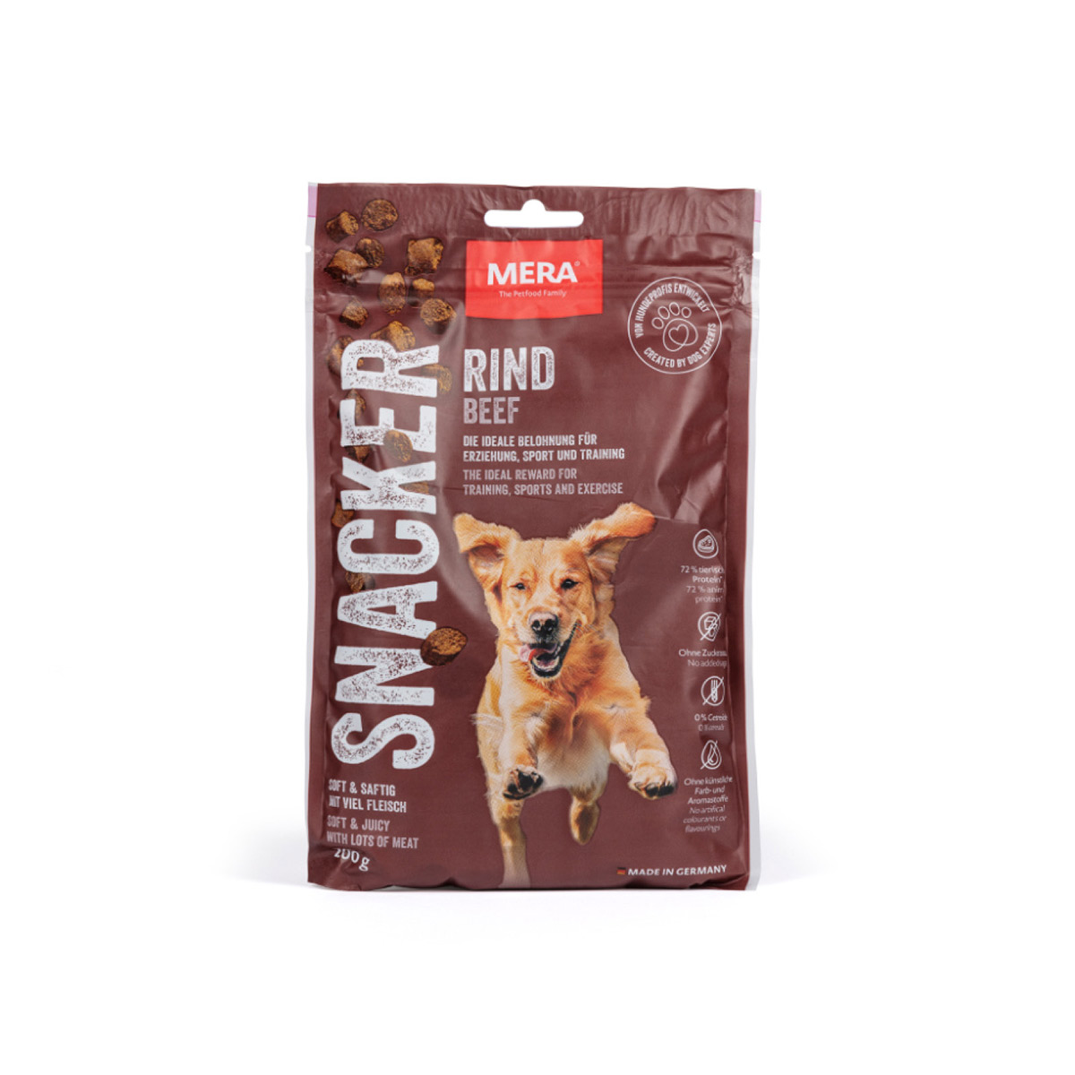 MERA Snacker hovězí 3 × 200 g