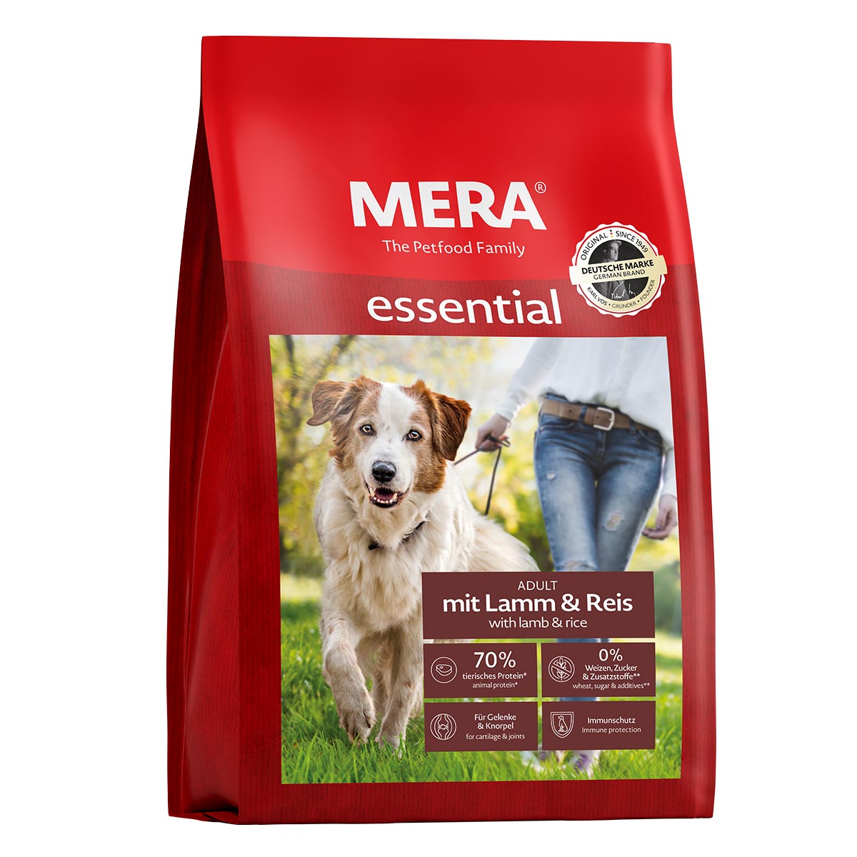 MERA essential jehněčí s rýží 1 kg
