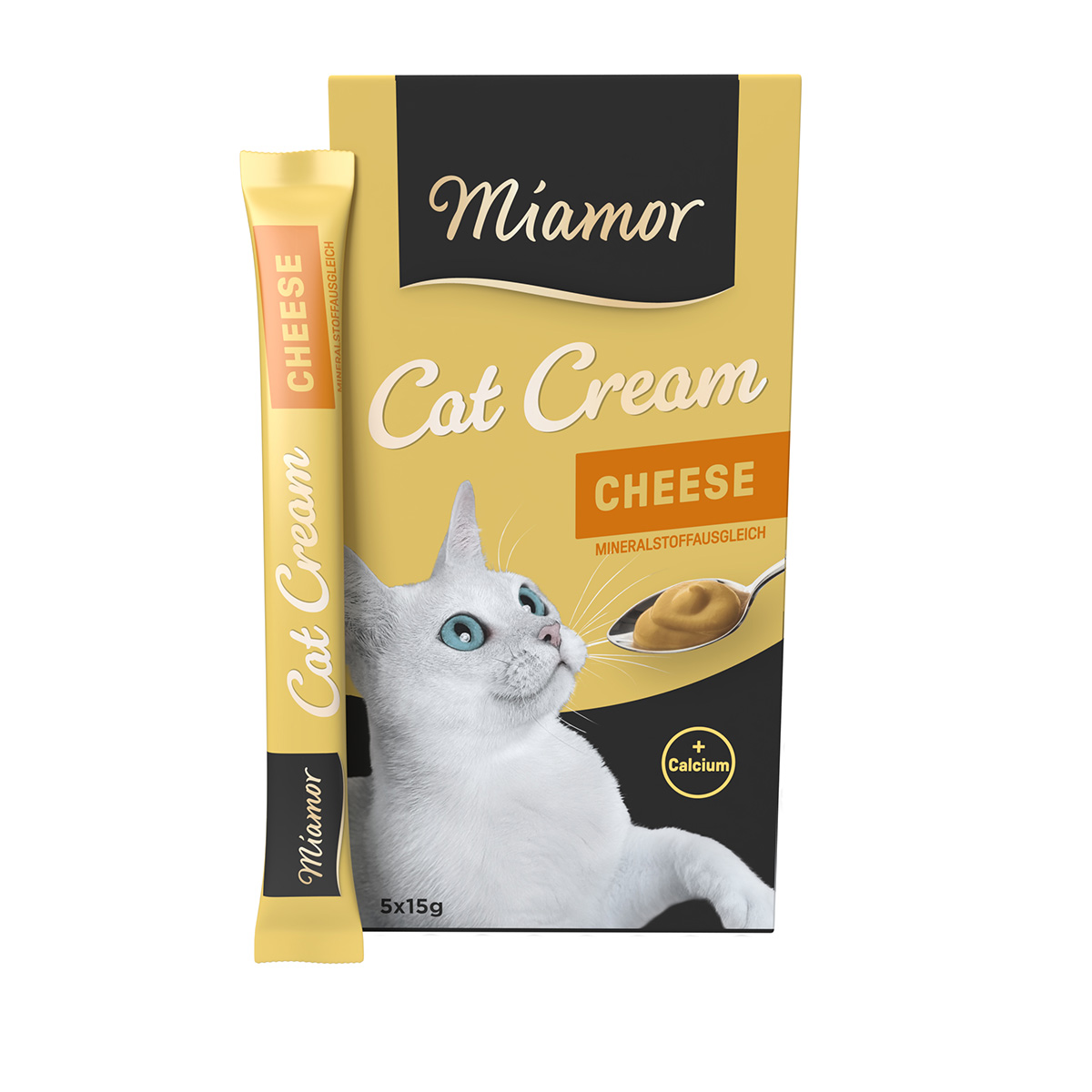 Miamor Cat Snack Cream sýr 5 x 15 g