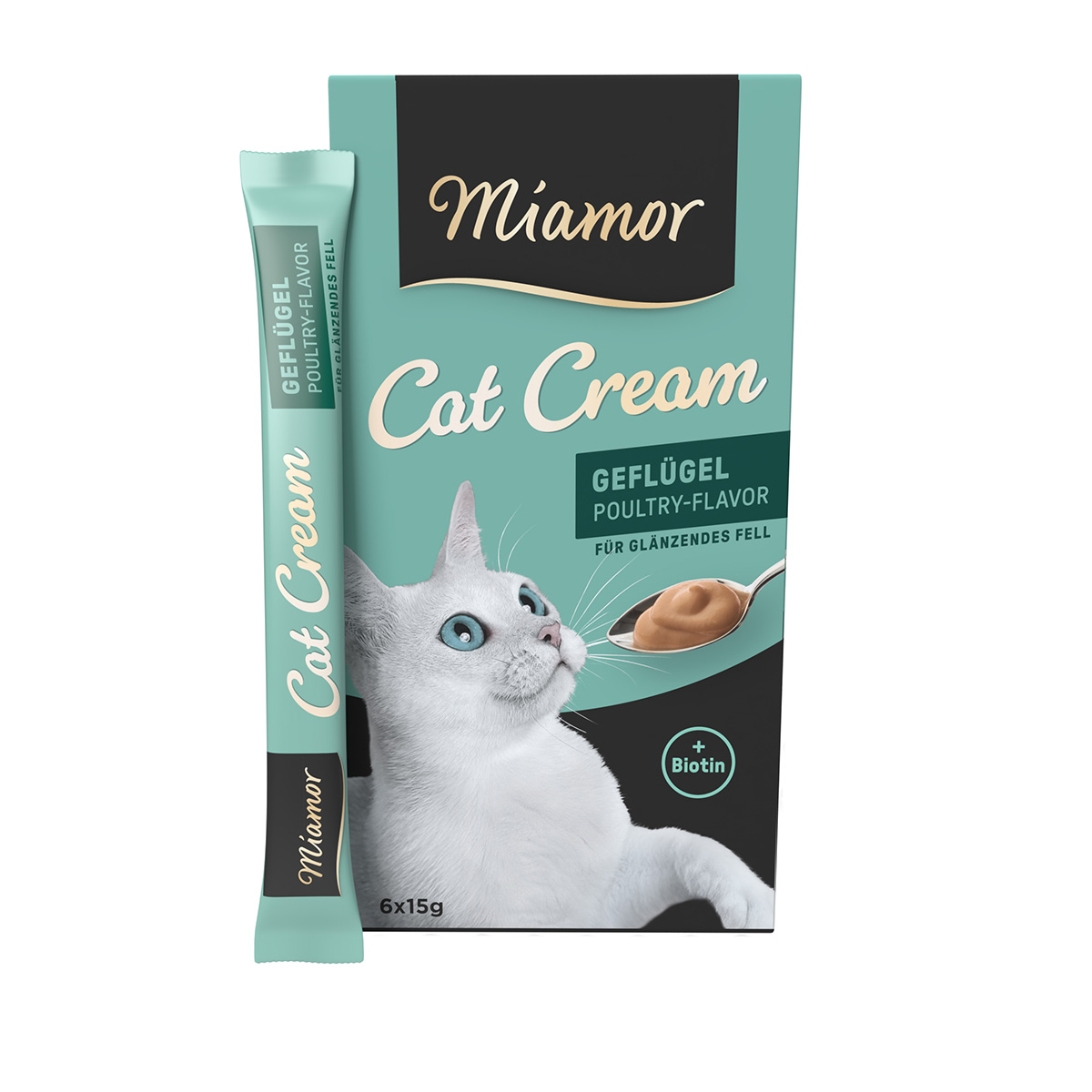 Levně Miamor Cat Cream drůbeží krém 11 × 6 × 15 g