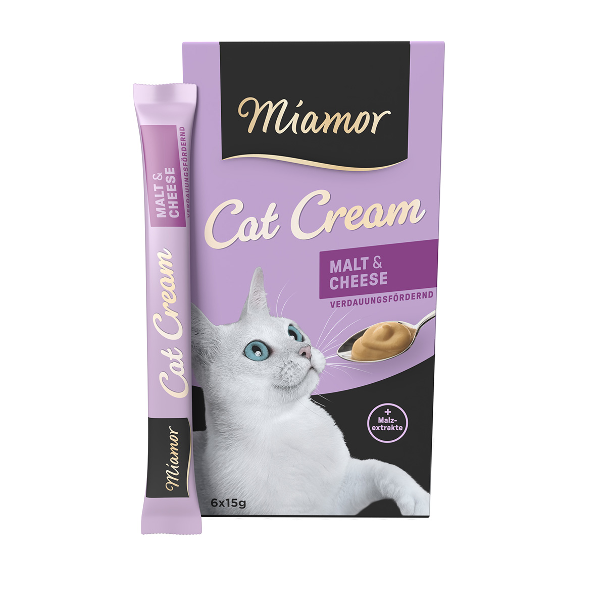 Levně Miamor Cat Snack Cream Malt se sýrem 24 × 15 g