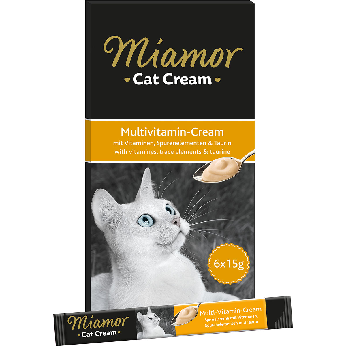 Miamor Cat Snack Cream multivitamín 6 × 15 g