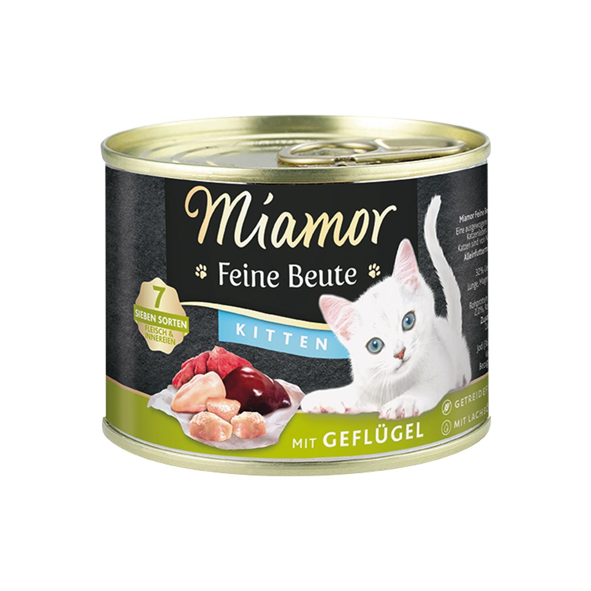 Miamor Feine Beute Kitten – Geflügel 24x185g