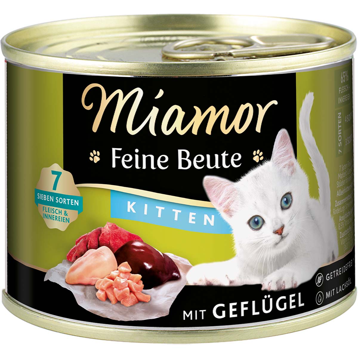 Miamor Feine Beute Kitten – Geflügel 24x185g