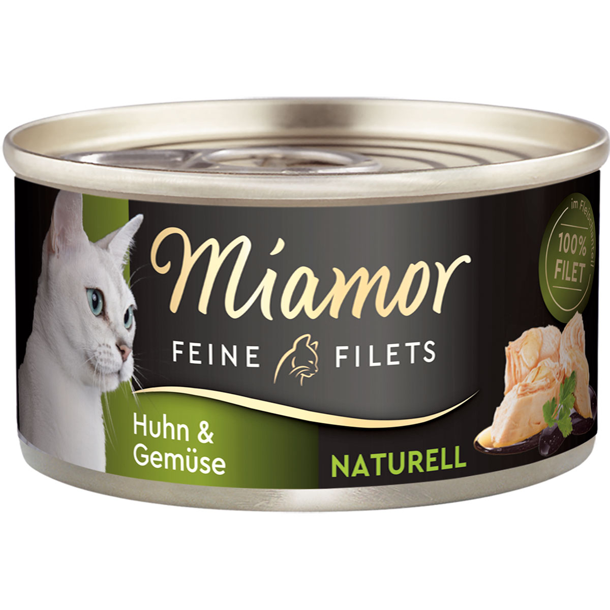 Miamor Feine Filets Naturell kuře a zelenina 48× 80 g