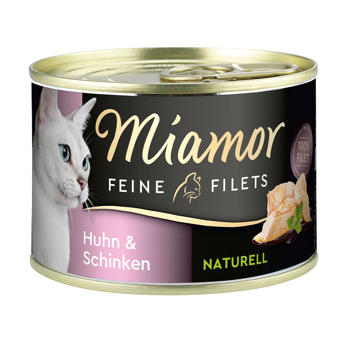 Miamor Feine Filets Naturell kuře a šunka 24 × 156 g
