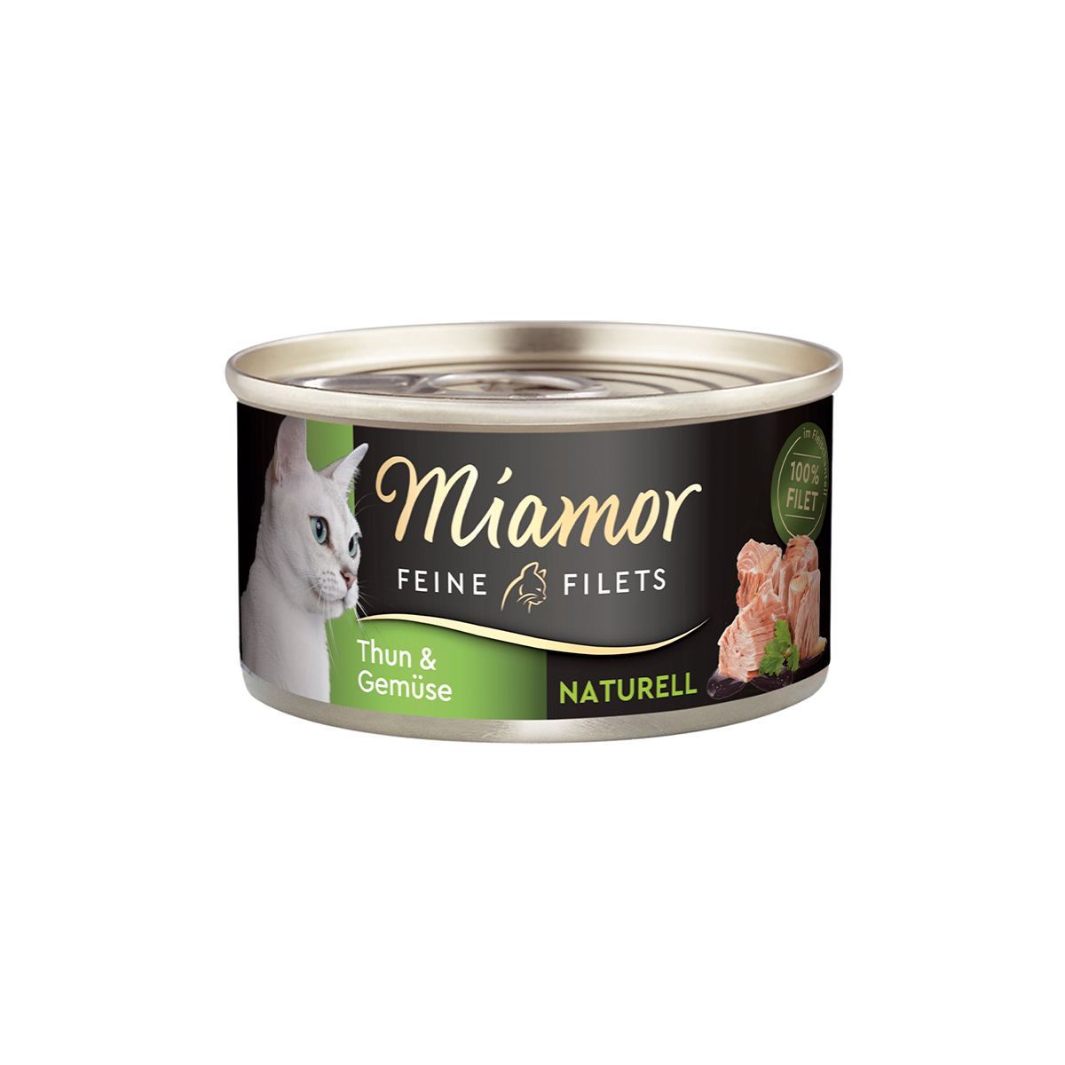 Miamor Feine Filets Naturell Thunfisch & Gemüse 24x80g Miamor Feine Filets Naturell Thunfisch & Gemüse 24x80g