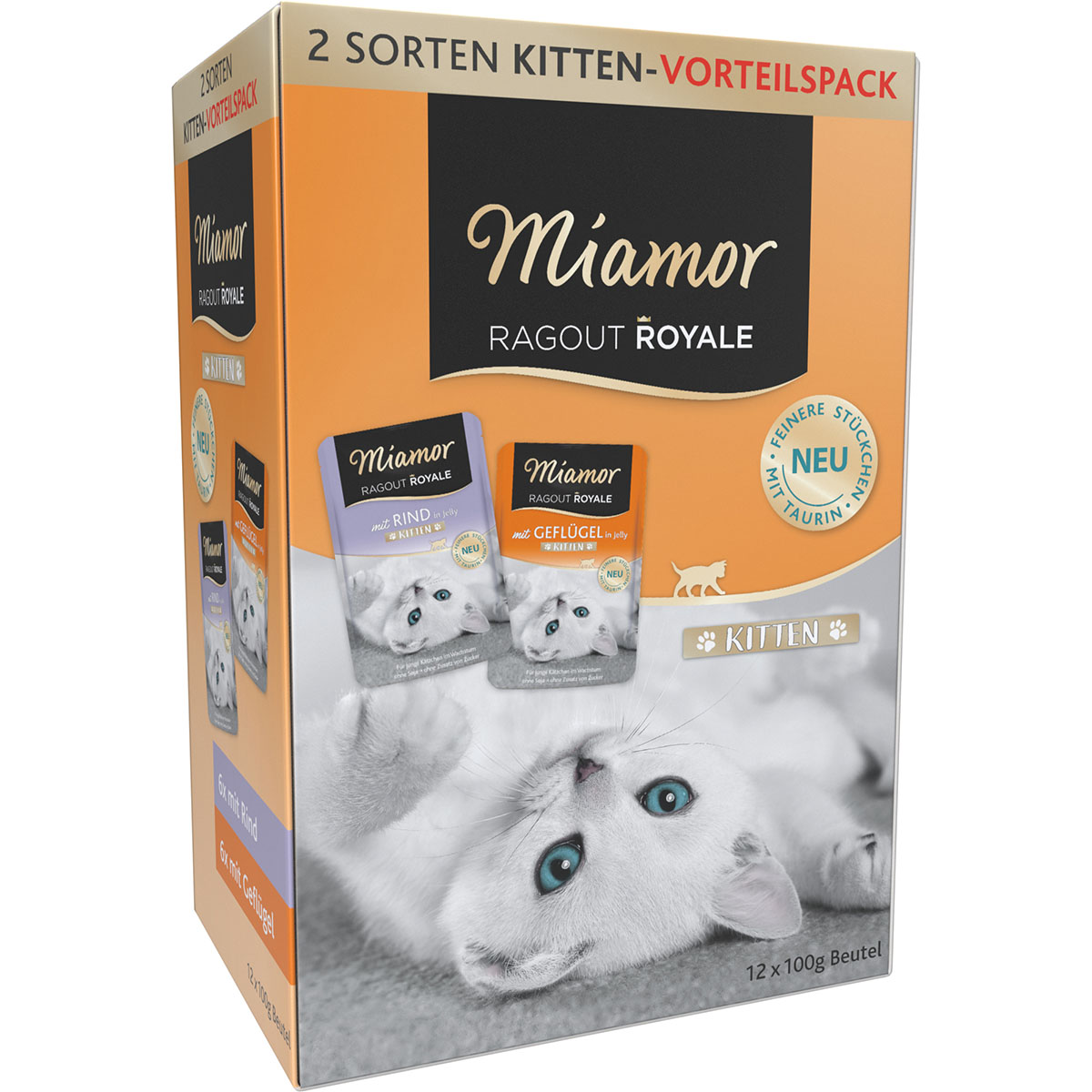 Miamor Ragout Royale v želé, multibox pro koťata, 12 x 100 g 12x100g