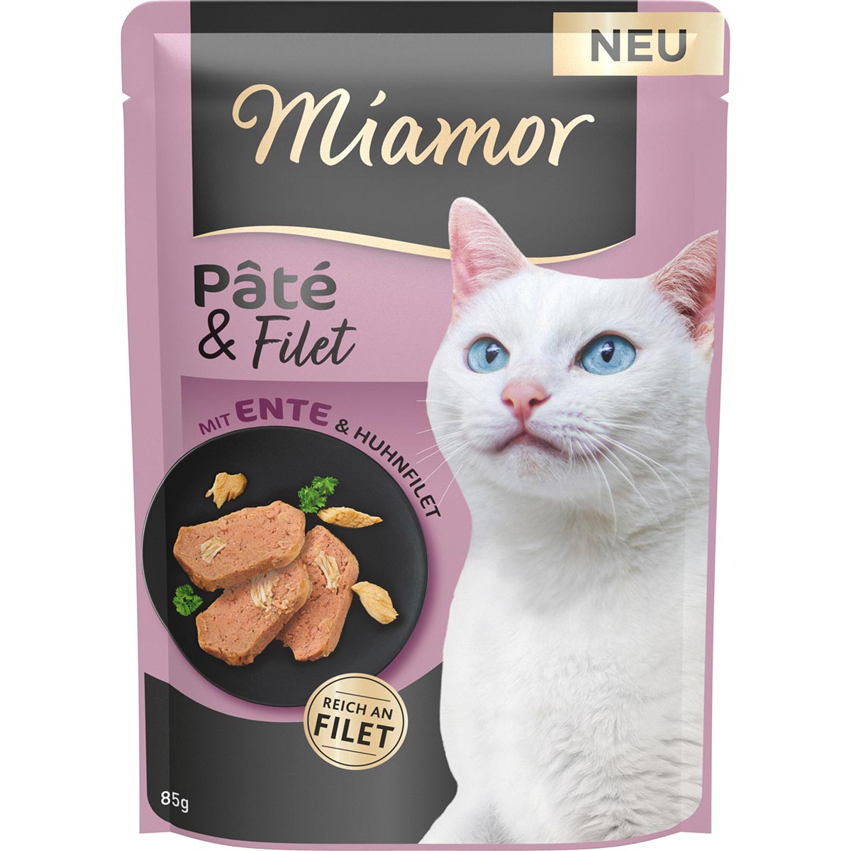 Miamor Pate &amp; Filet mit Ente