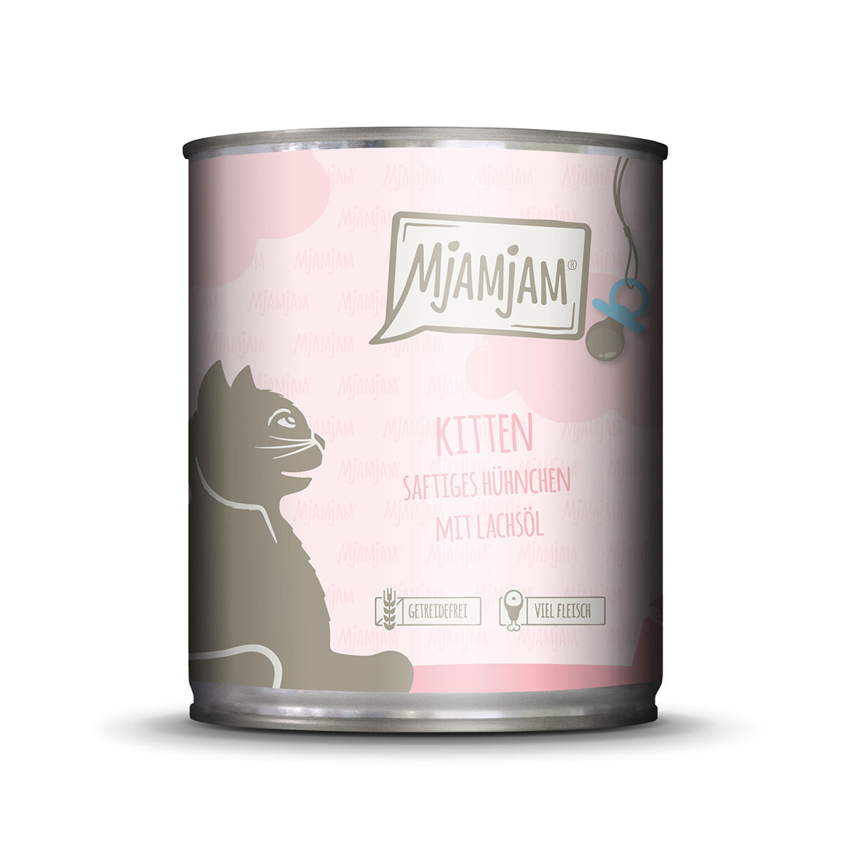 MjAMjAM – Kitten saftiges Hühnchen mit Lachsöl 6x400g MjAMjAM – Kitten saftiges Hühnchen mit Lachsöl 6x400g