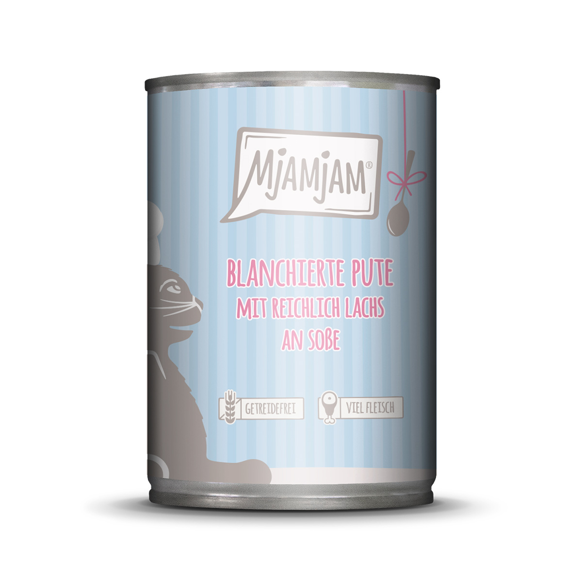 MjAMjAM blanšírované krůtí maso s lososem v omáčce. 24× 380 g