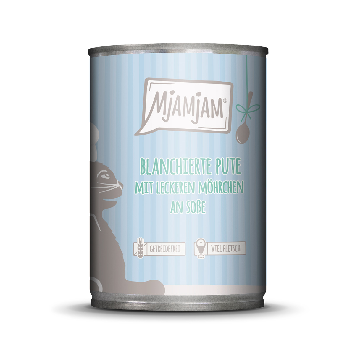 MjAMjAM blanšírované krůtí maso s mrkví v omáčce. 24× 380 g